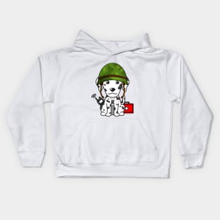 Medic Dalmatian Kids Hoodie